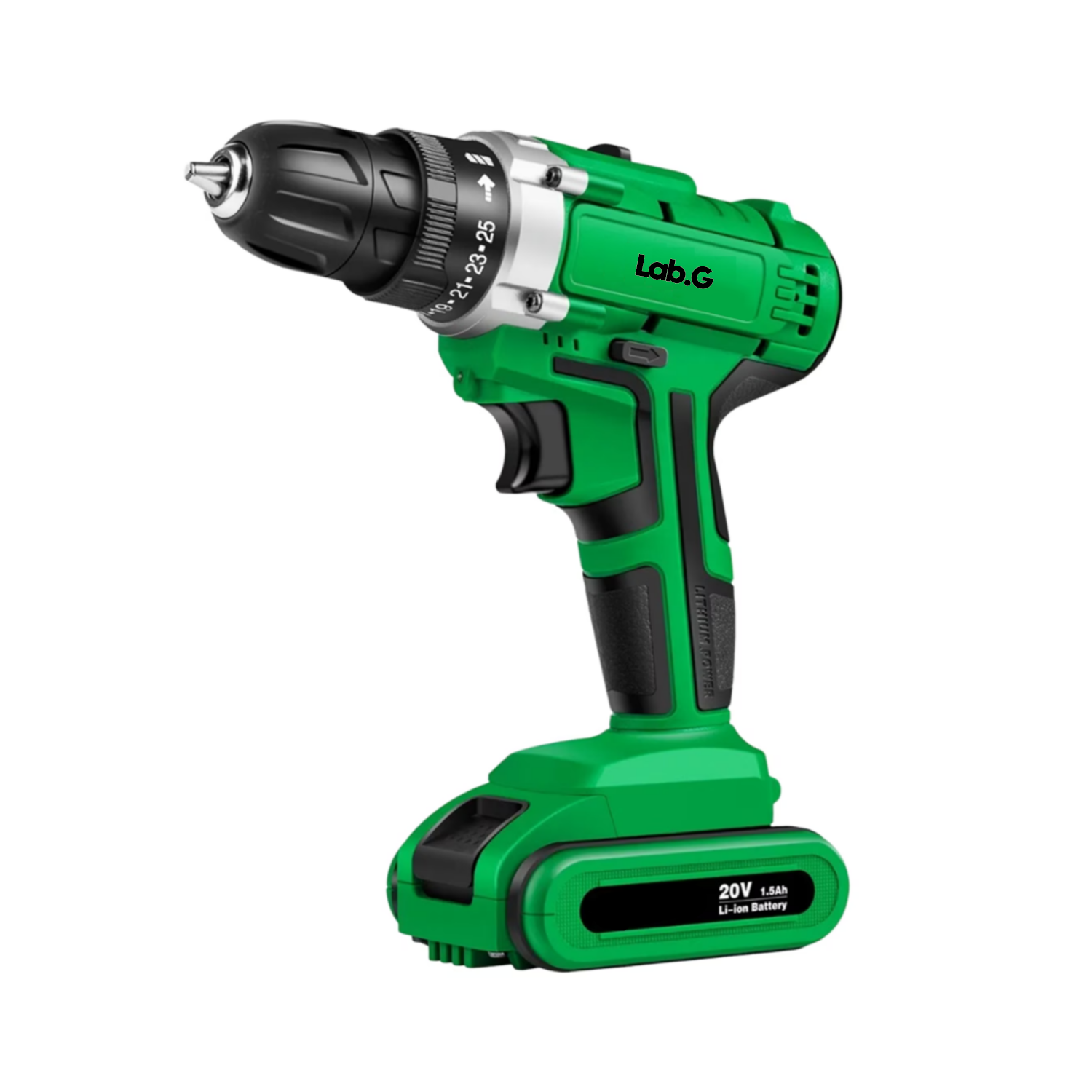 Taladro Atornillador Lab.g  De 20v 1 Batería Verde