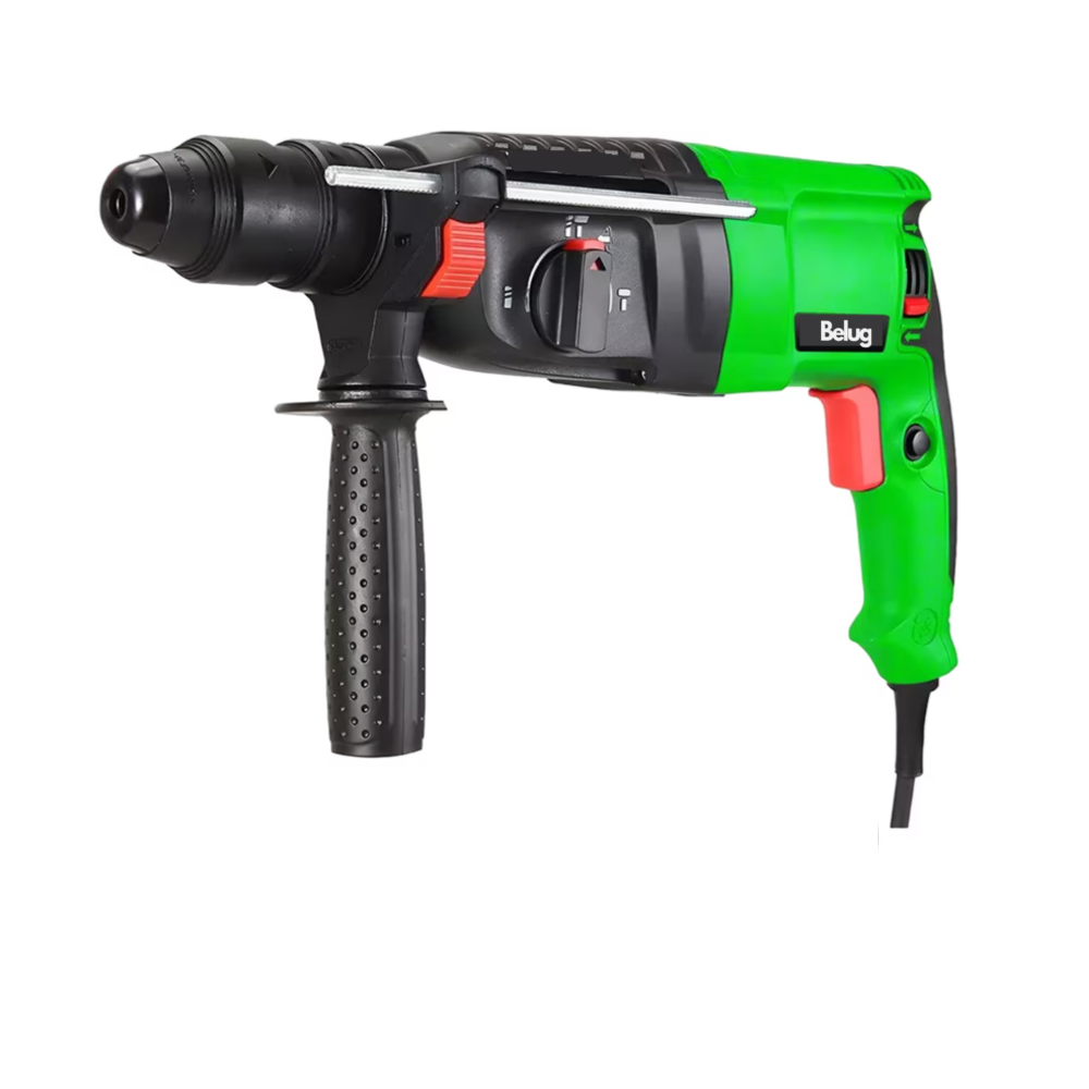 Rotomartillo Cincelador Eléctrica Belug Verde SDS Kit