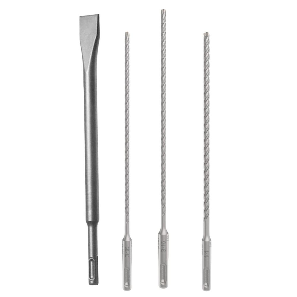 Foto 7 pulgar | Rotomartillo Bosch Gbh 187-li + Set 3 Brocas + Cincel Plano