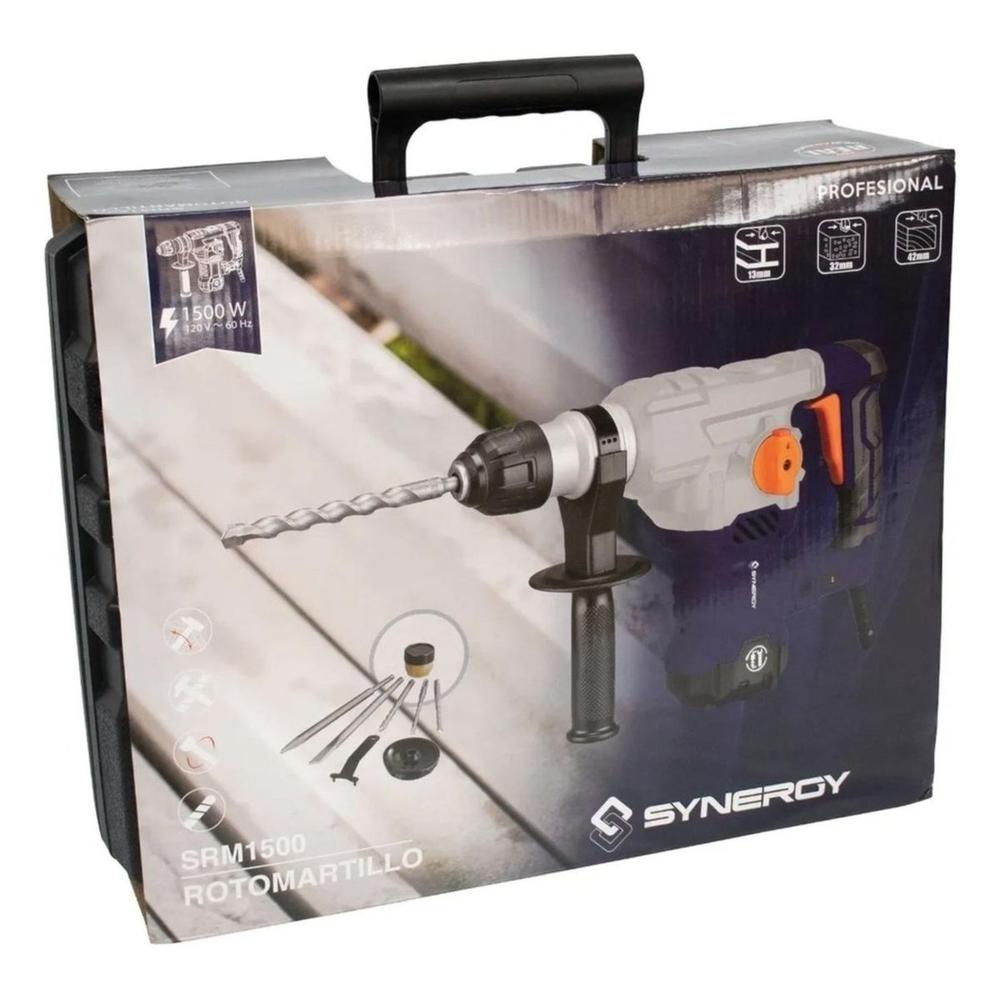 Foto 6 pulgar | Rotomartillo Srm1500 6j Synergy + Set Bosch Brocas Cinceles