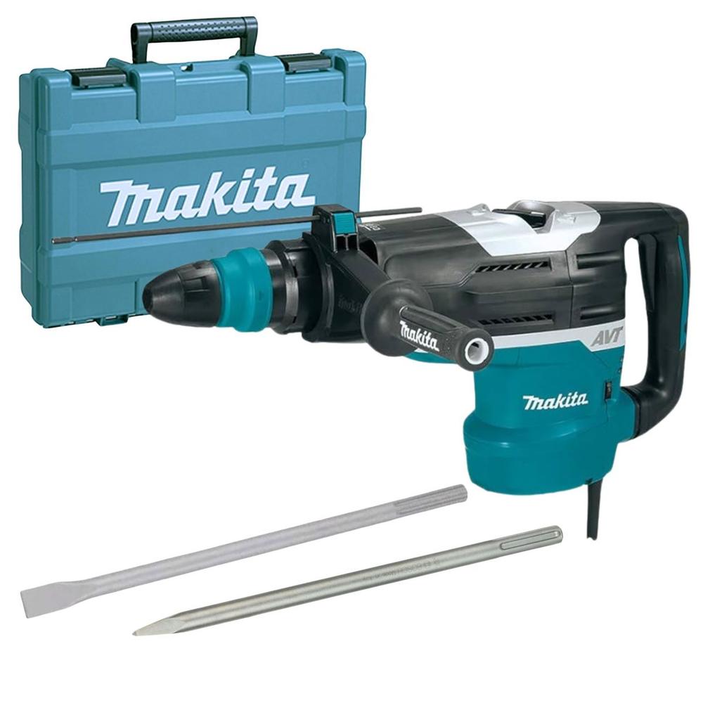 Rotomartillo Makita Hr5212c +cinceles Bosch Punta Plano 40cm