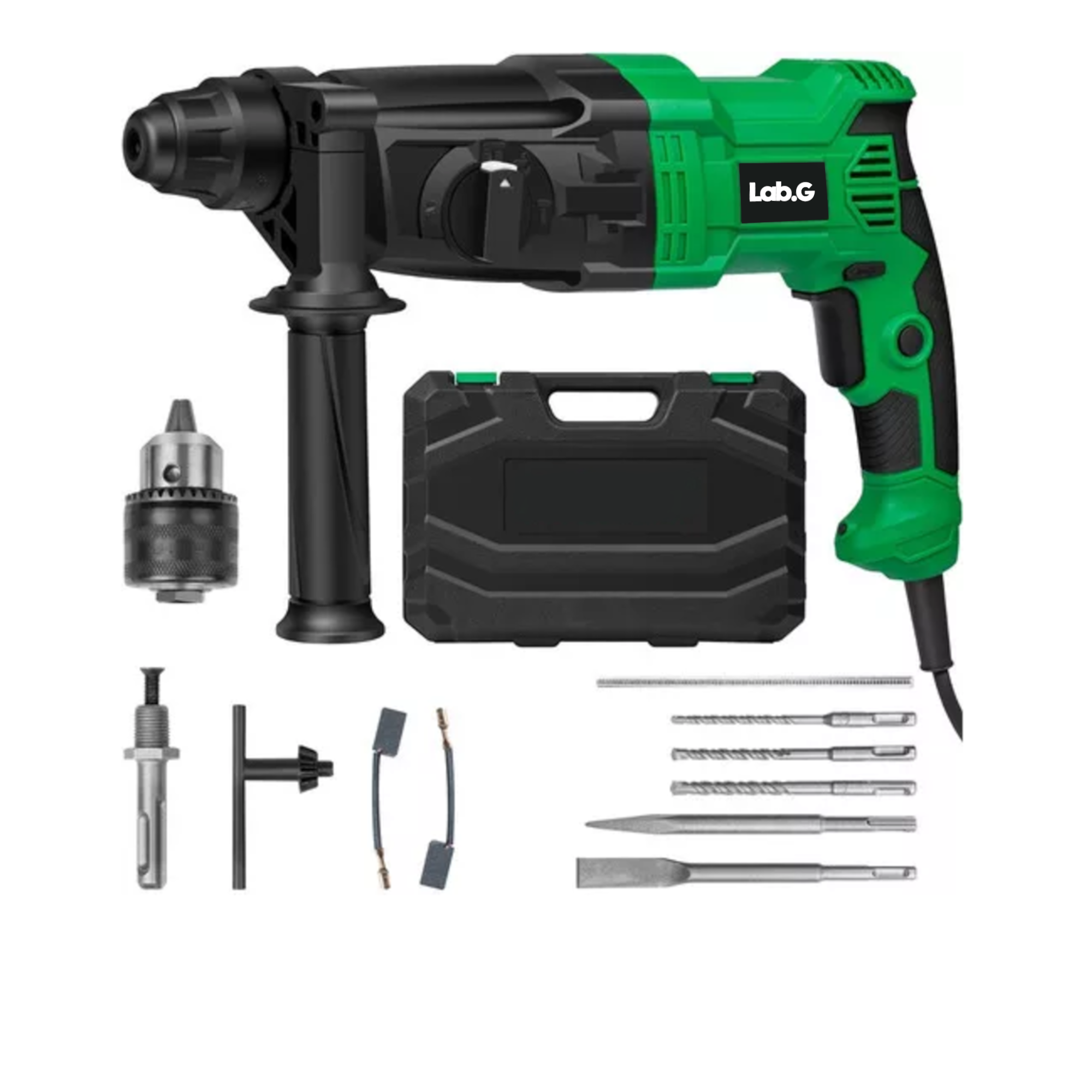 Foto 1 | Rotomartillo Perforador Cincelador Lab.g  850w Verde/negro