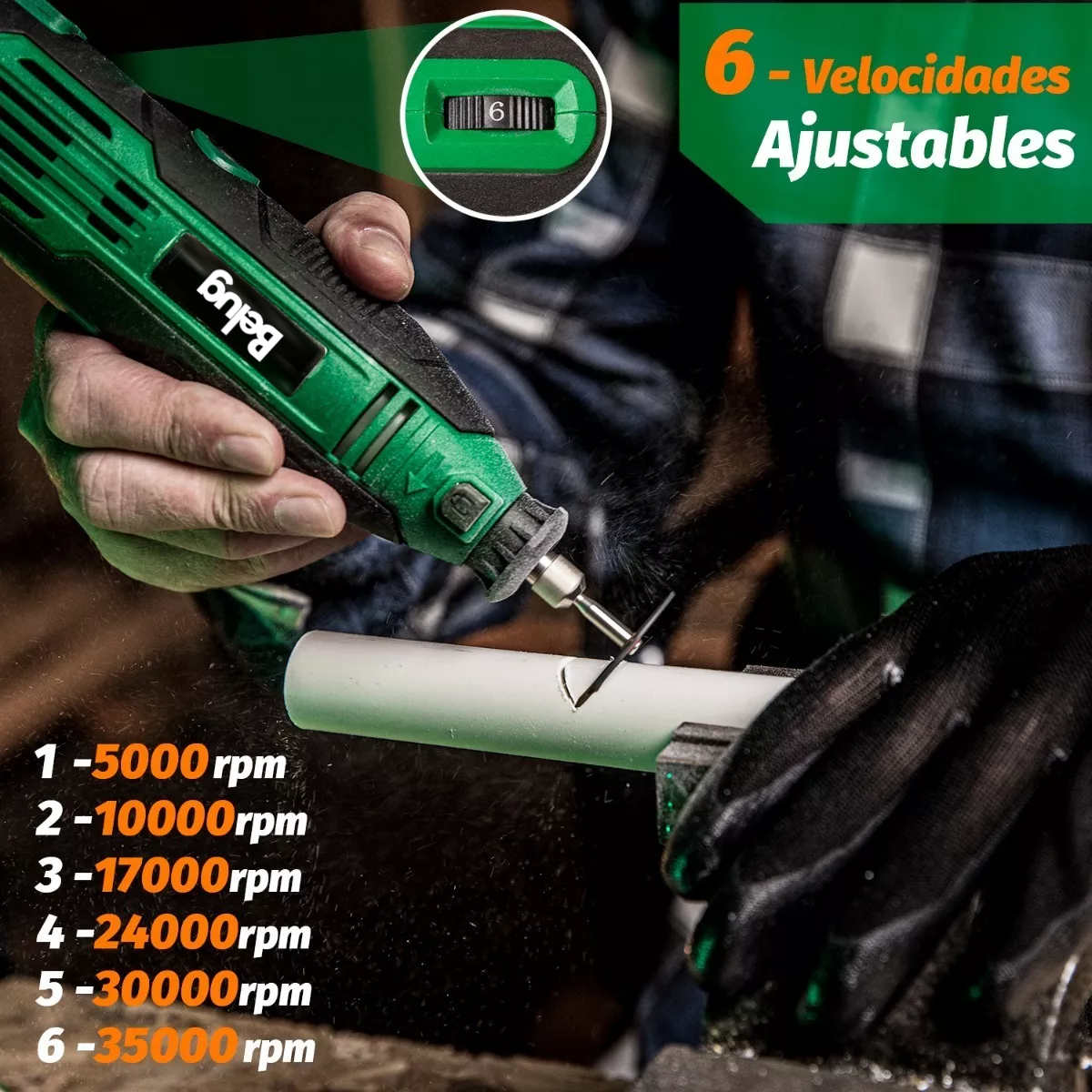 Foto 4 pulgar | Mini Taladro Belug Con 211 Piezas 135w