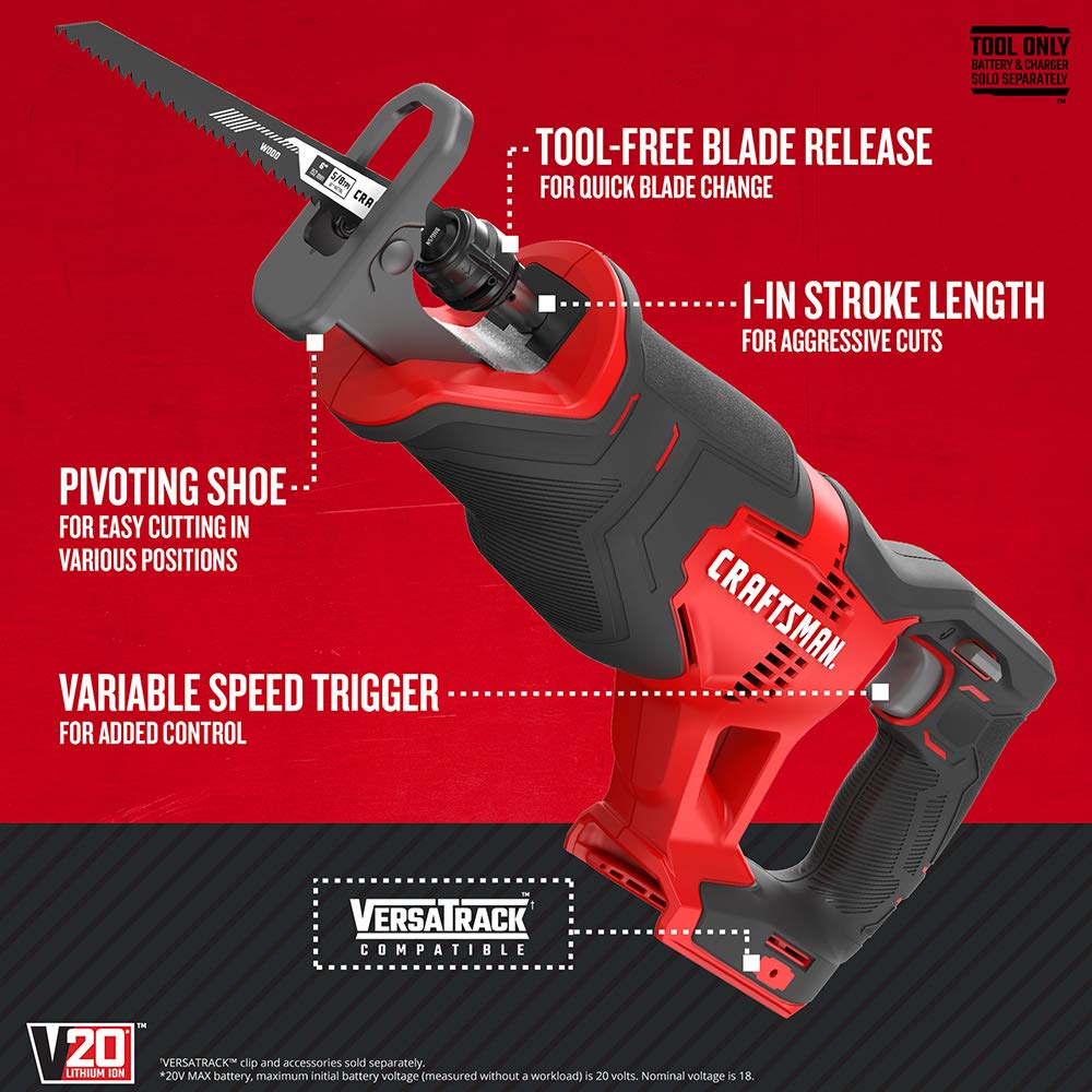 Foto 5 | Kit de Herramientas Eléctricas Craftsman V20 - Venta Internacional