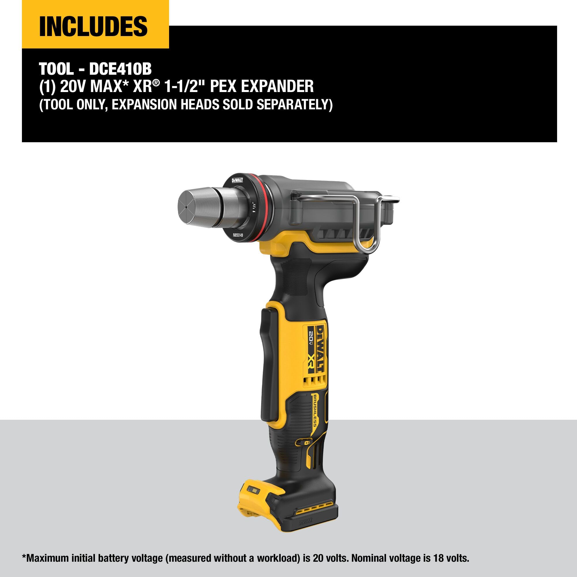 Foto 3 pulgar | Herramienta Expansora Pex Dewalt 20v Max Xr 3/8 1-1/2 - Venta Internacional