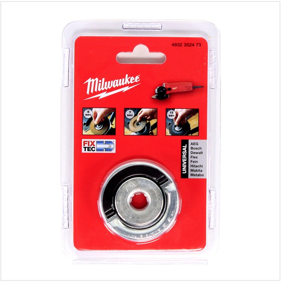 Foto 4 pulgar | Tuerca Fixtec Milwaukee para Amoladora-Venta Internacional