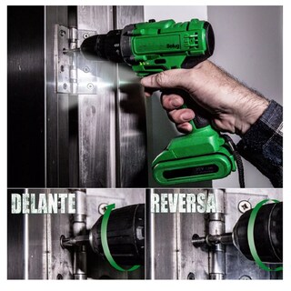 Foto 5 | Taladro Atornillador Belug De 20v 1 Batería Verde