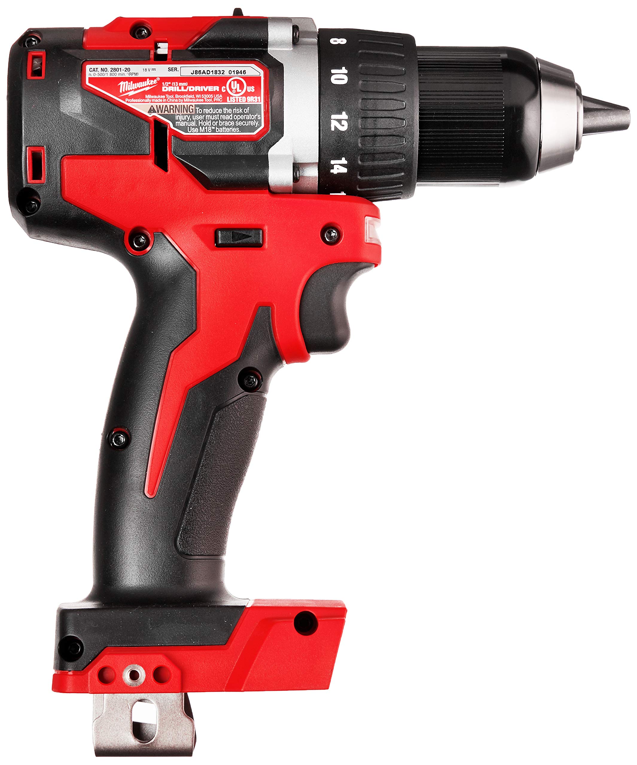 Foto 4 pulgar | Taladro Milwaukee M18 18V Iones de Litio Inalámbrico - Venta Internacional