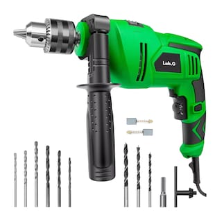 Foto 1 | Taladro Rotomartillo Lab.g 1/2'' Pro 910w C/brocas Y Puntas Color Verde