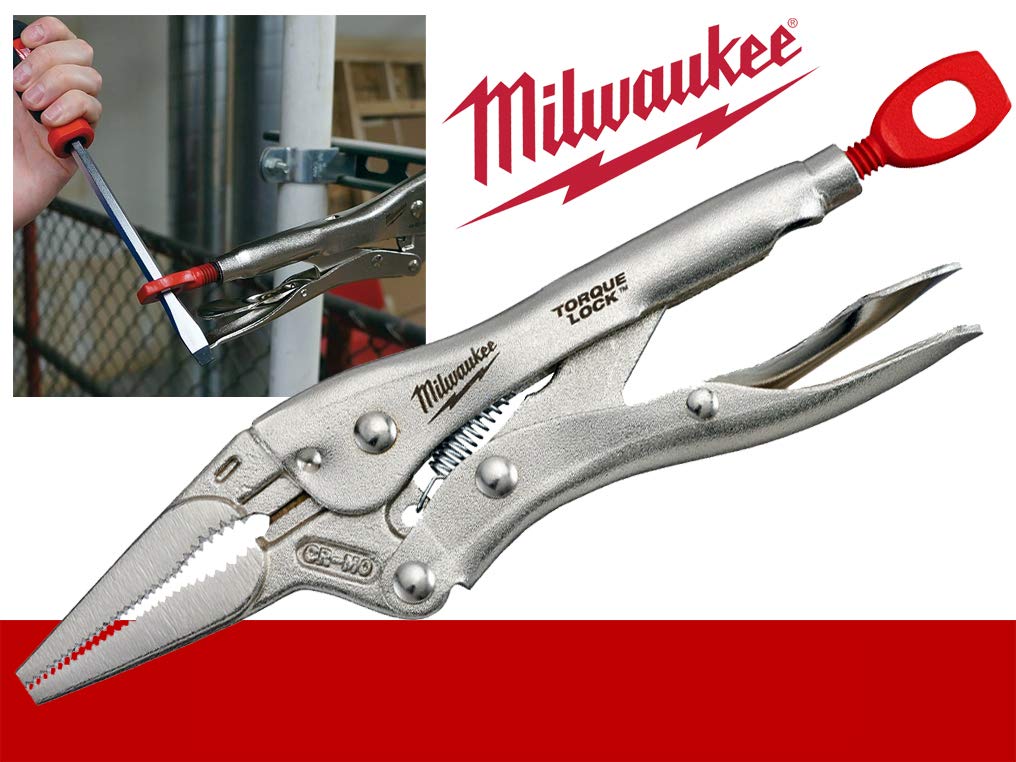 Foto 6 pulgar | Alicates De Cierre De Punta Larga Milwaukee 48 22 3504 48223504 10 Cm - Venta Internacional.