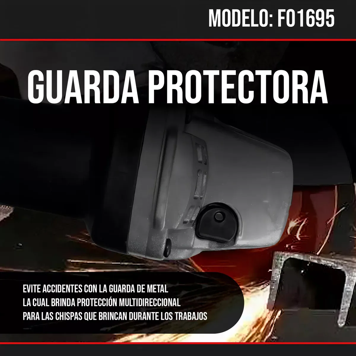 Foto 6 pulgar | Kit Taladro Belug 800w Y Esmeriladora Angular 880w Con Accesorios Negro