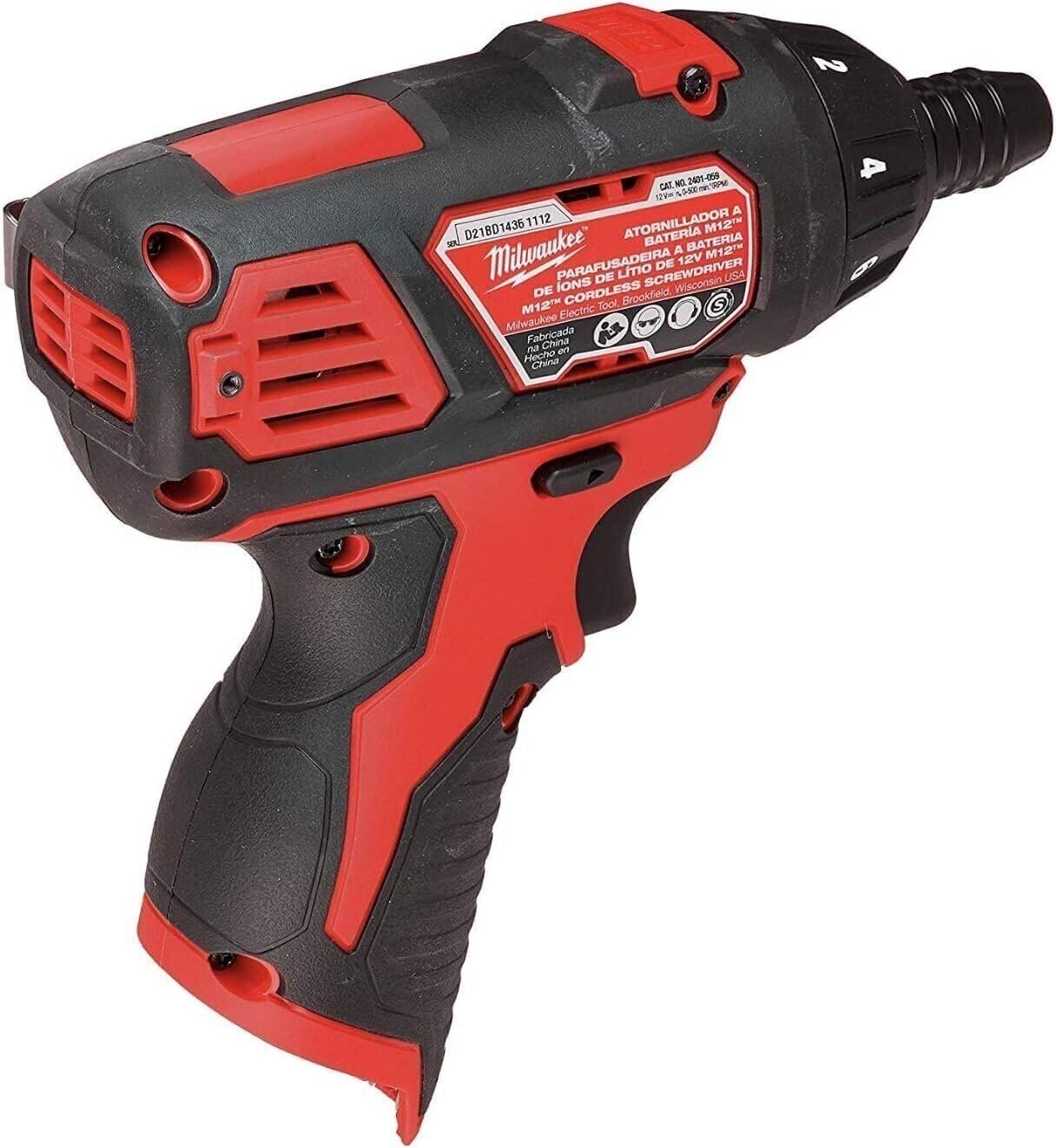 Foto 4 pulgar | Destornillador Milwaukee M12-2401-20 6.5 Pulgadas 2.0 Libras 175- Venta Internacional