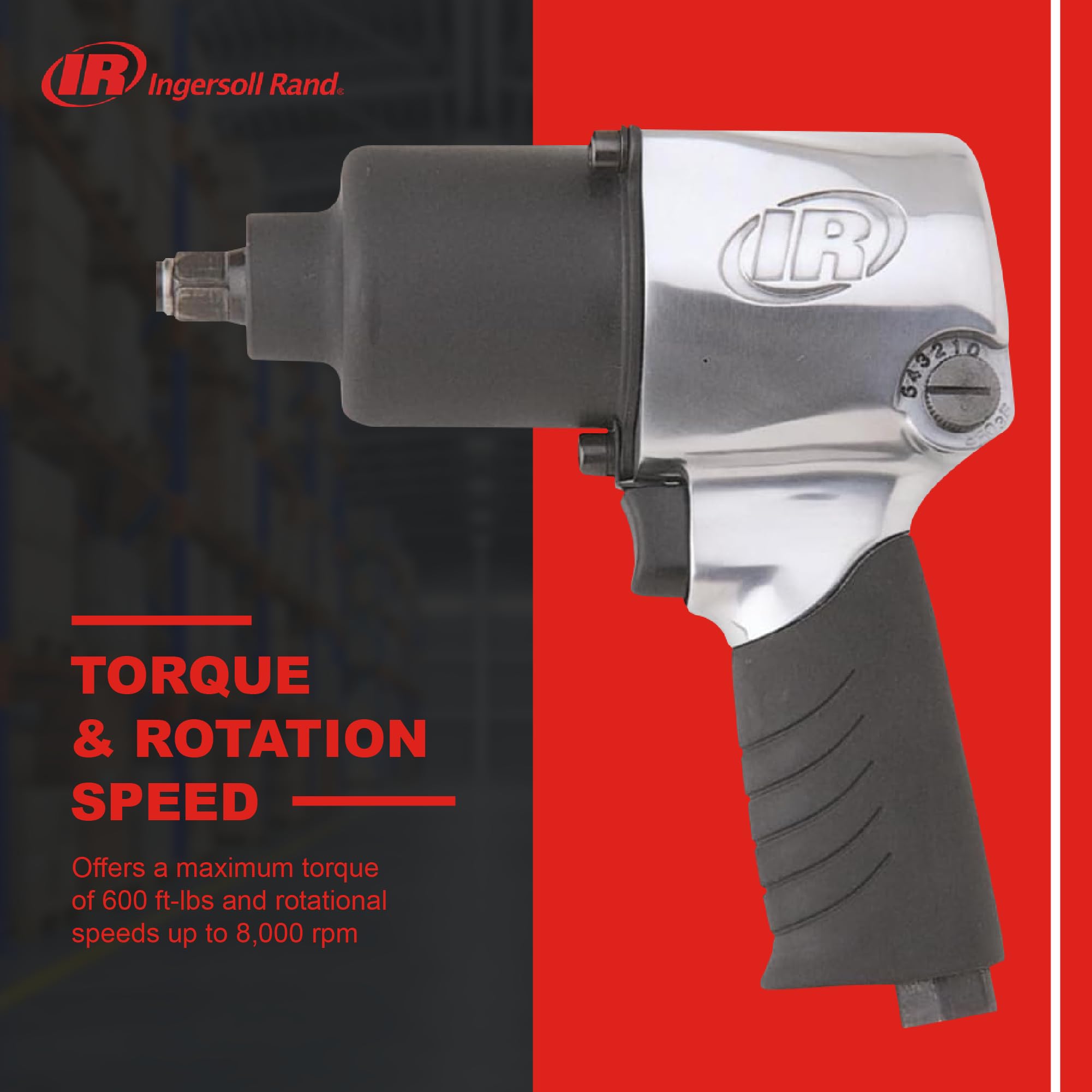 Foto 5 | Llave Neumática Ingersoll Rand 231c Drive de 1/2 Pulgada - Venta Internacional