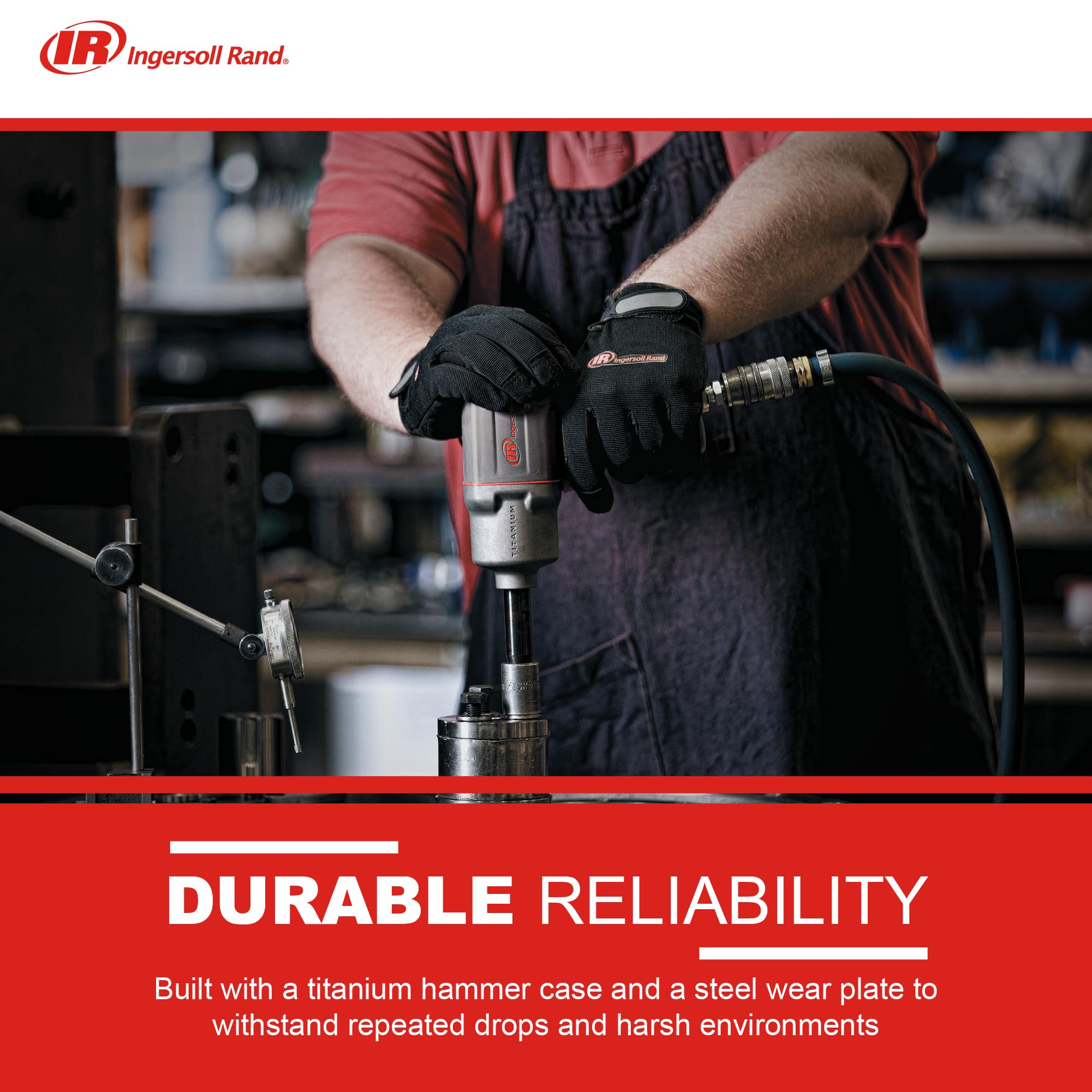 Foto 4 | Llave Neumática Ingersoll Rand 2235TiMAX 1/2 Pulgada Torque 1830 NM - Venta Internacional