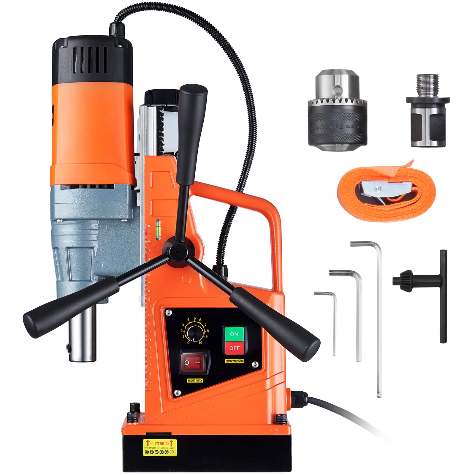 Foto 2 pulgar | Taladro Magnético Vevor 1550 w-Venta Internacional