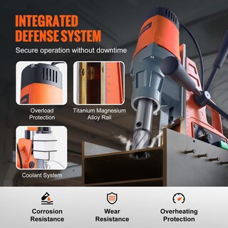 Foto 6 | Taladro Magnético Vevor 1550 w-Venta Internacional