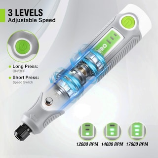 Foto 4 | Kit De Herramientas Rotativas Workpro 3,6 V 71 Piezas Con 3 Velocidades Variables - Venta Internacional.