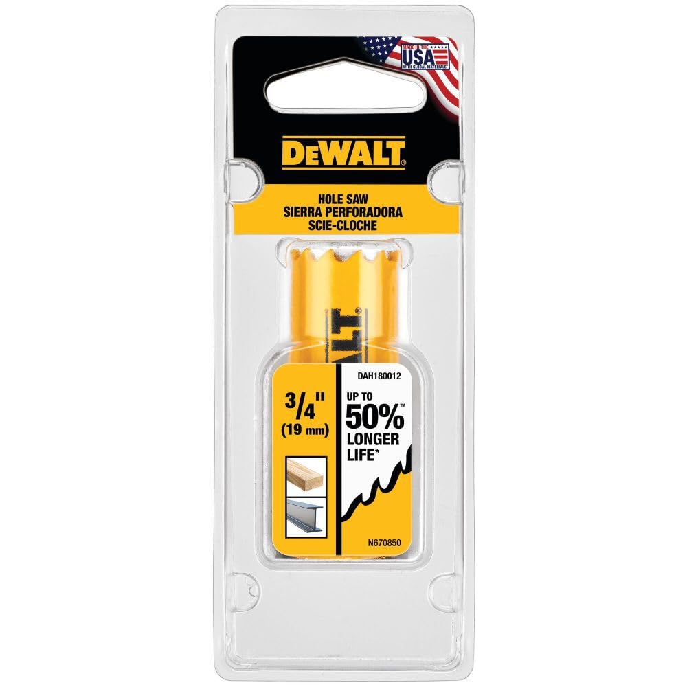 Foto 5 pulgar | Sierra Perforadora Dewalt Dah180012 19 Mm - Venta Internacional.
