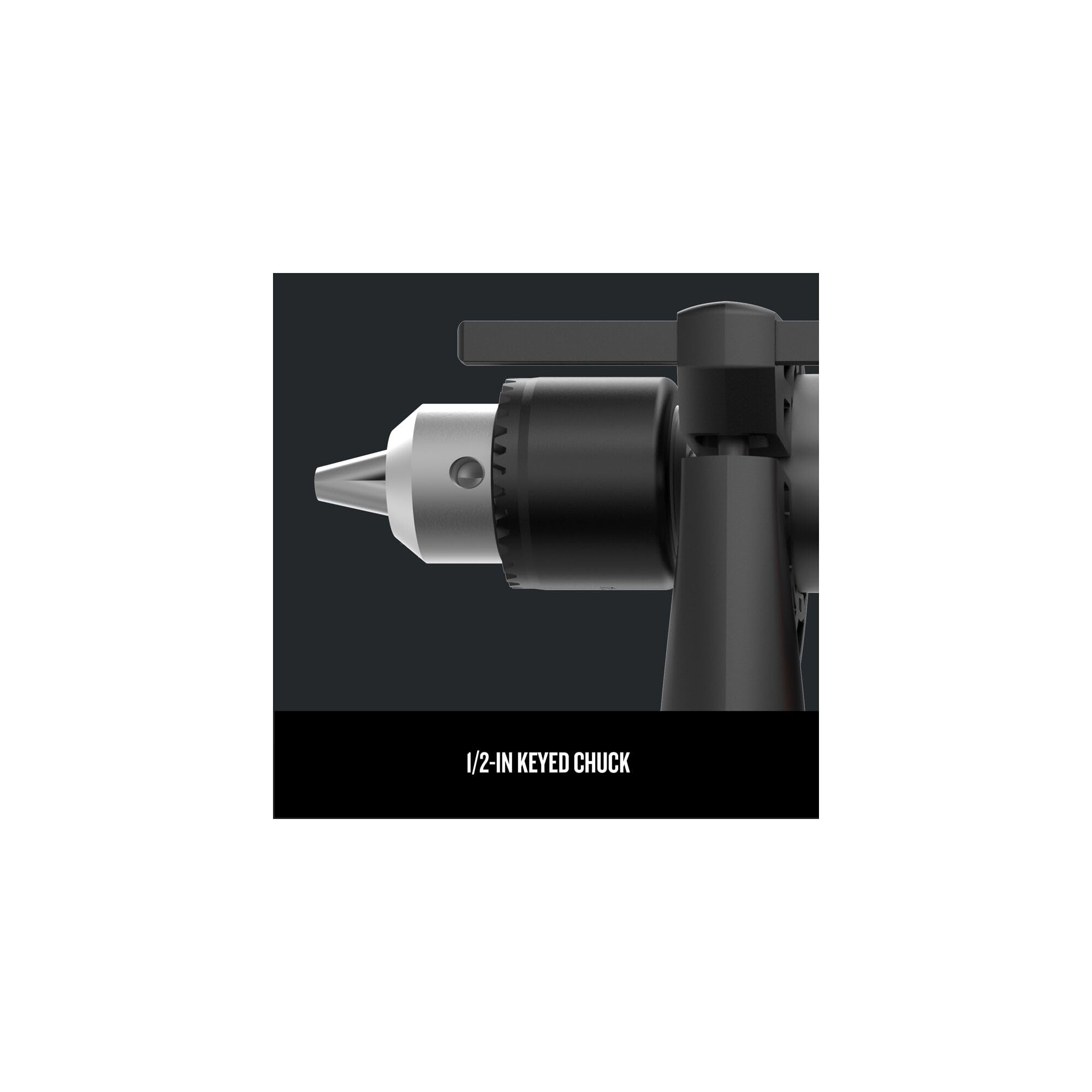 Foto 5 | Taladro Percutor Craftsman Cmed741, Mandril Con Llave, 7 Amperios Y 1,2 Cm - Venta Internacional.