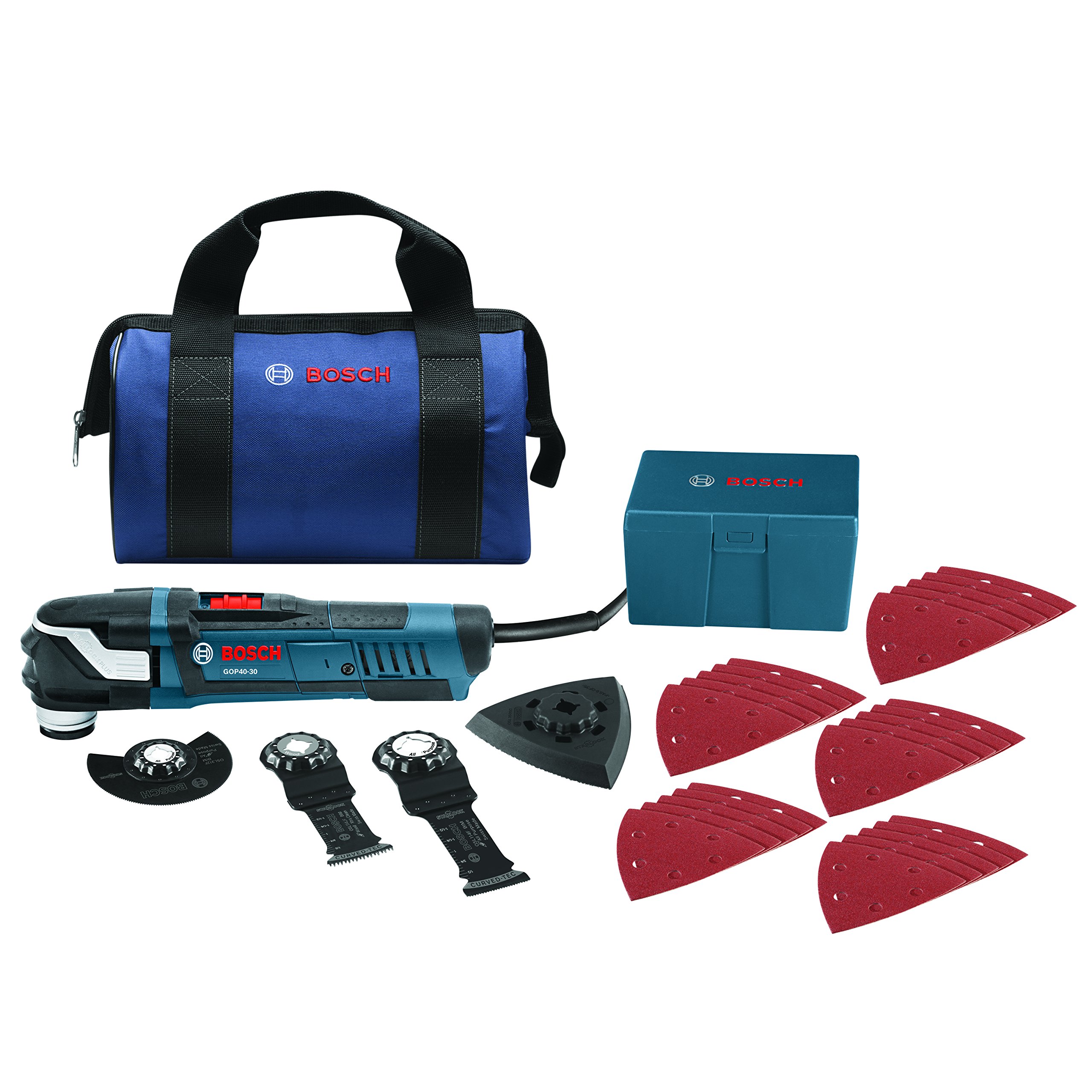 Foto 2 pulgar | Kit Multiherramienta Oscilante Bosch Starlockplus Gop40-30b - Venta Internacional.