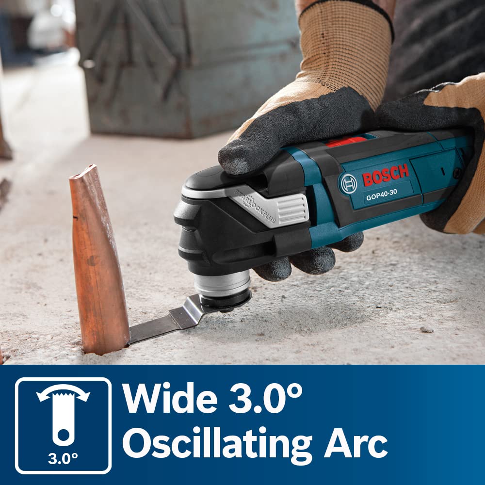 Foto 6 pulgar | Kit Multiherramienta Oscilante Bosch Starlockplus Gop40-30b - Venta Internacional.