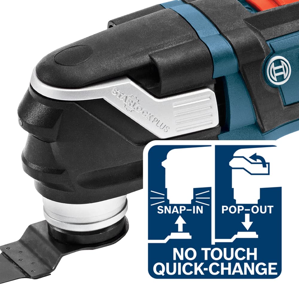 Foto 7 pulgar | Kit Multiherramienta Oscilante Bosch Starlockplus Gop40-30b - Venta Internacional.