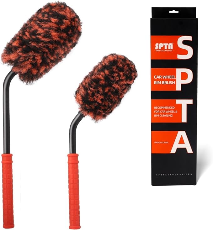Foto 2 pulgar | Juego De Cepillos Para Ruedas De Coche Spta, Limpiador De Llantas De Lana Sintética En Ángulo - Venta Internacional.