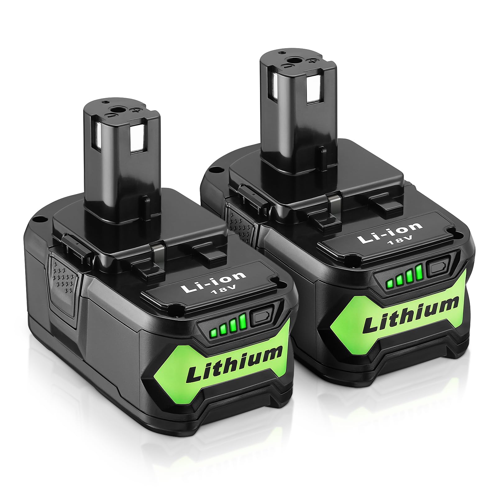 Foto 2 pulgar | Batería Powerextra 18 V 6.5 Ah para Ryobi One+ Inalámbrico de 18 V 2 Piezas- Venta Internacional