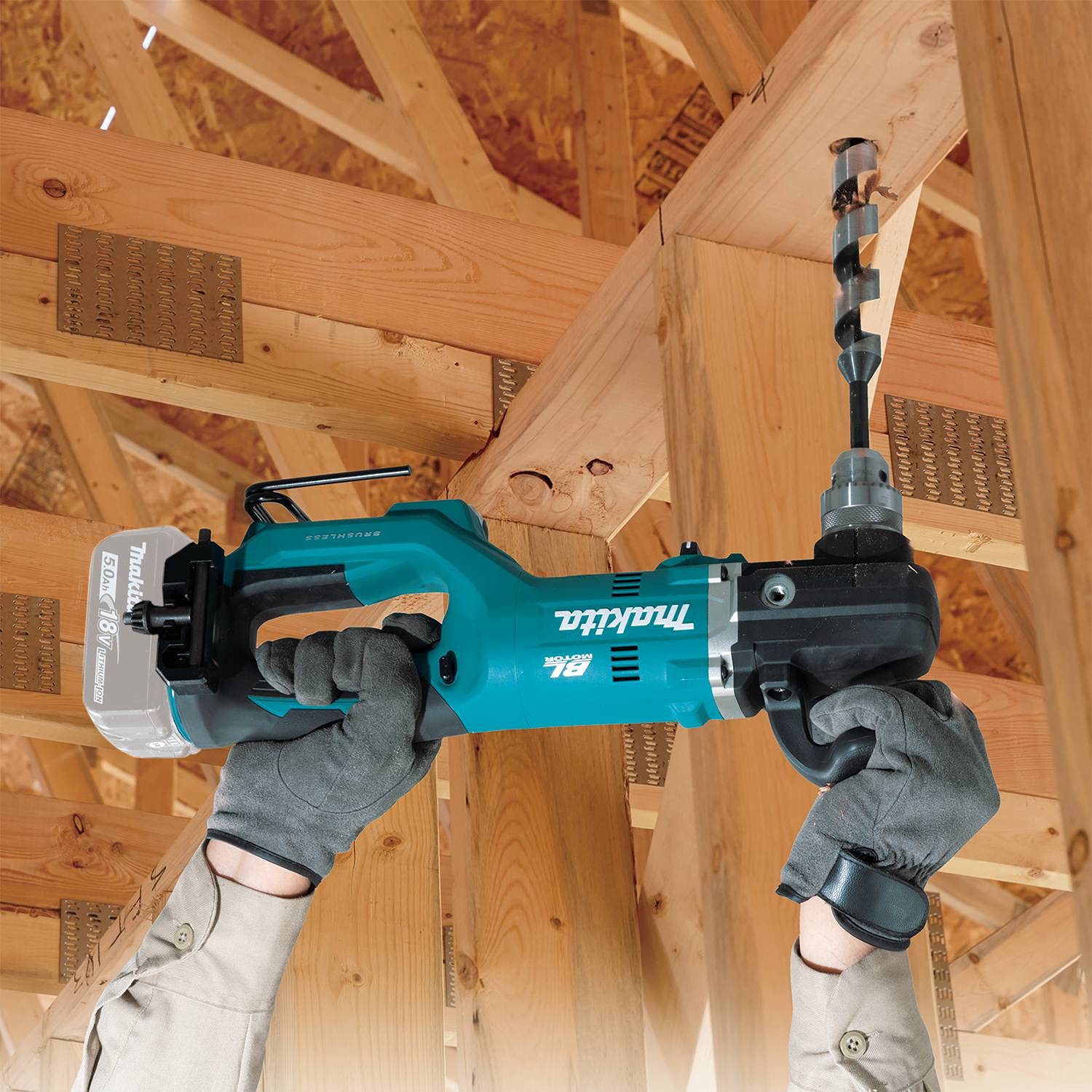 Foto 8 pulgar | Taladro Inalámbrico En Ángulo Recto Makita Xad05z 18v Lxt  - Venta Internacional.