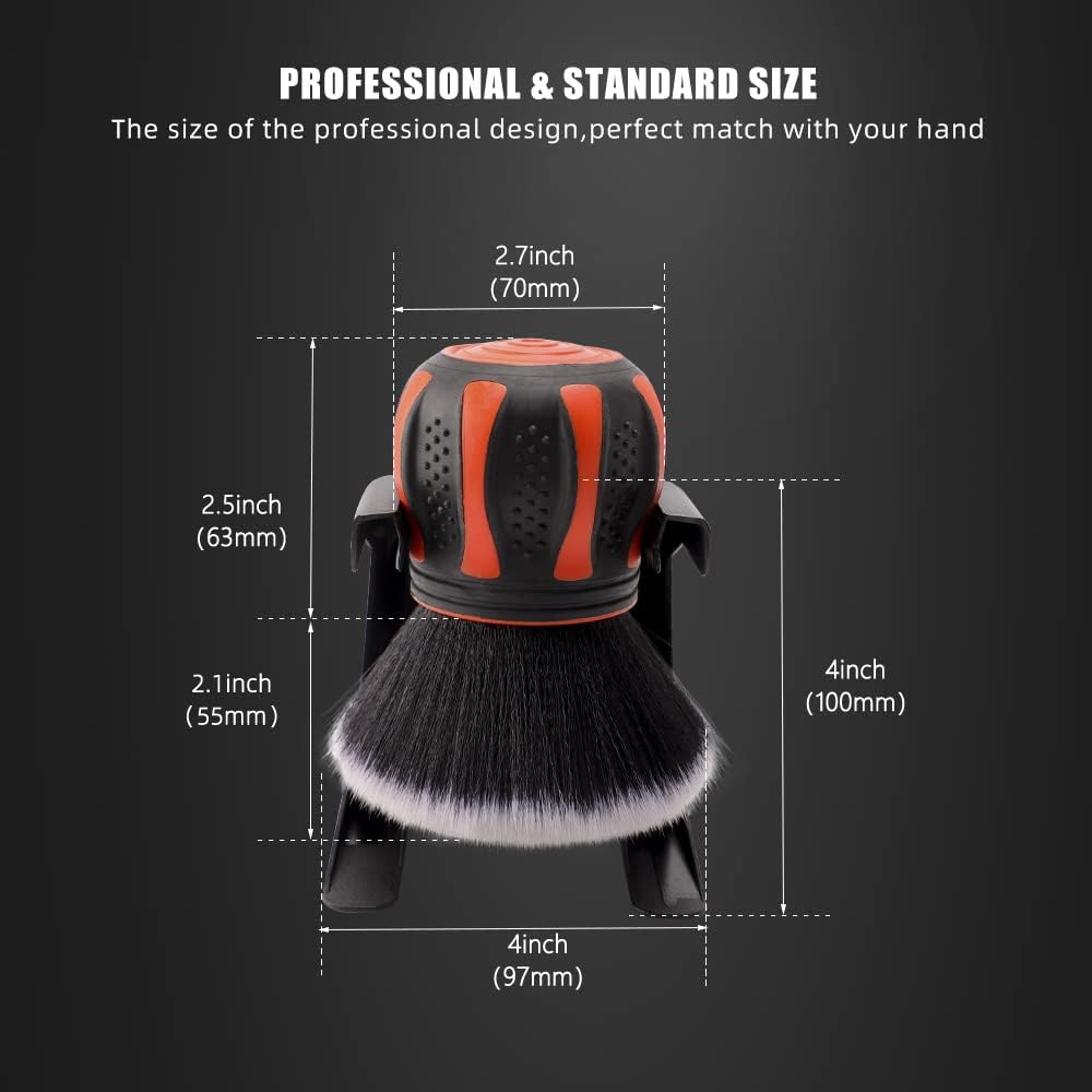 Foto 3 pulgar | Detailing Brush Spta Ultra Soft Synthetic Con Estante De Almacenamiento - Venta Internacional.