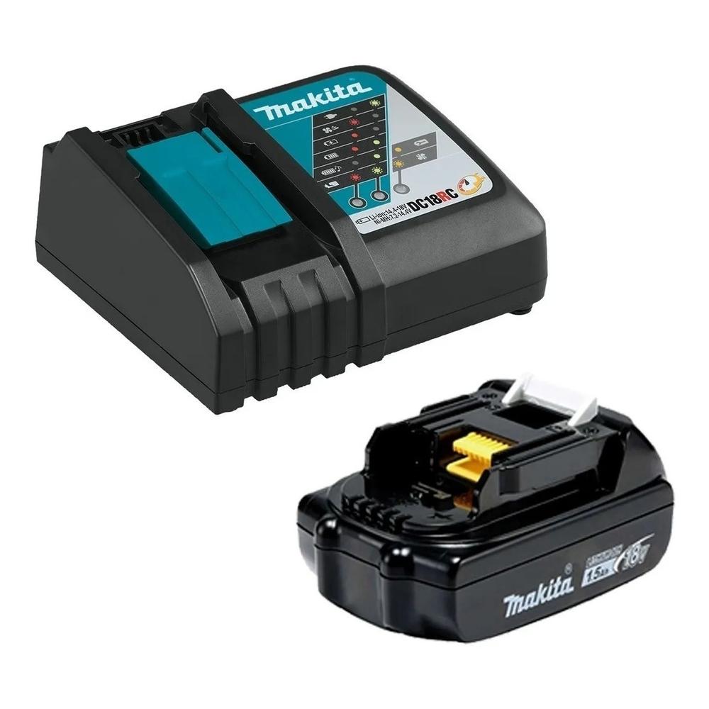 Foto 5 pulgar | Rotomartillo Inalámbrico 18v + Accesorios Makita Dhp485syx6