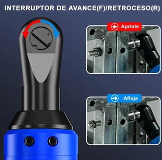 Foto 3 | Llave de Impacto Inalámbrica Premium Xtellar 3/8'' con Luz Led