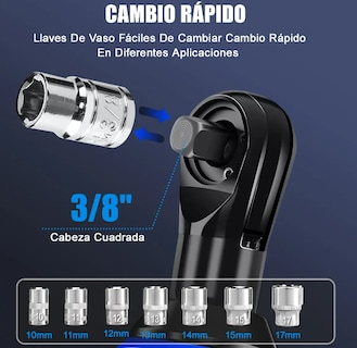 Foto 4 | Llave de Impacto Inalámbrica Premium Xtellar 3/8'' con Luz Led