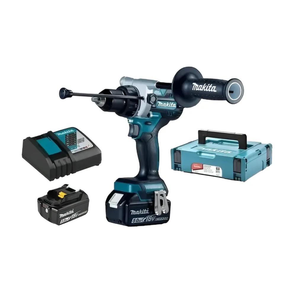 Foto 3 pulgar | Rotomartillo 1/2 18v 5amp Dhp486rtj Makita