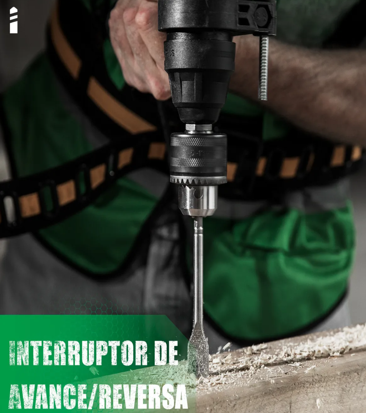 Foto 6 pulgar | Rotomartillo Perforador Cincelador Sds 850w Anirona Rh2600 Verde