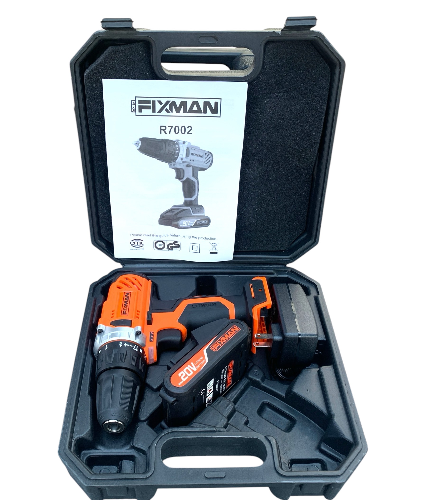 Foto 2 | Taladro Inalámbrico de 20v Fixman R7002