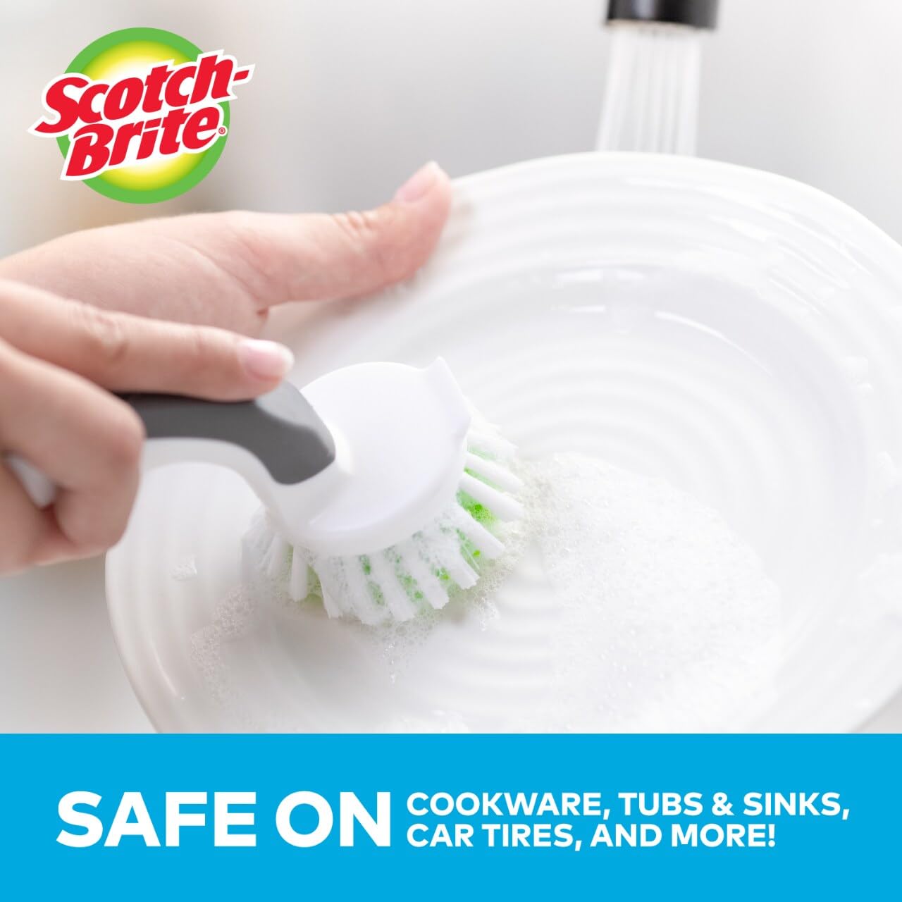 Foto 3 pulgar | Cepillo Scotch-Brite Little Handy Scrubber 6 Piezas - Venta Internacional
