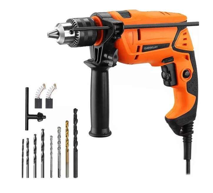 Foto 2 pulgar | Taladro Rotomartillo 860w 1/2'' Kit Herramientas Con Brocas