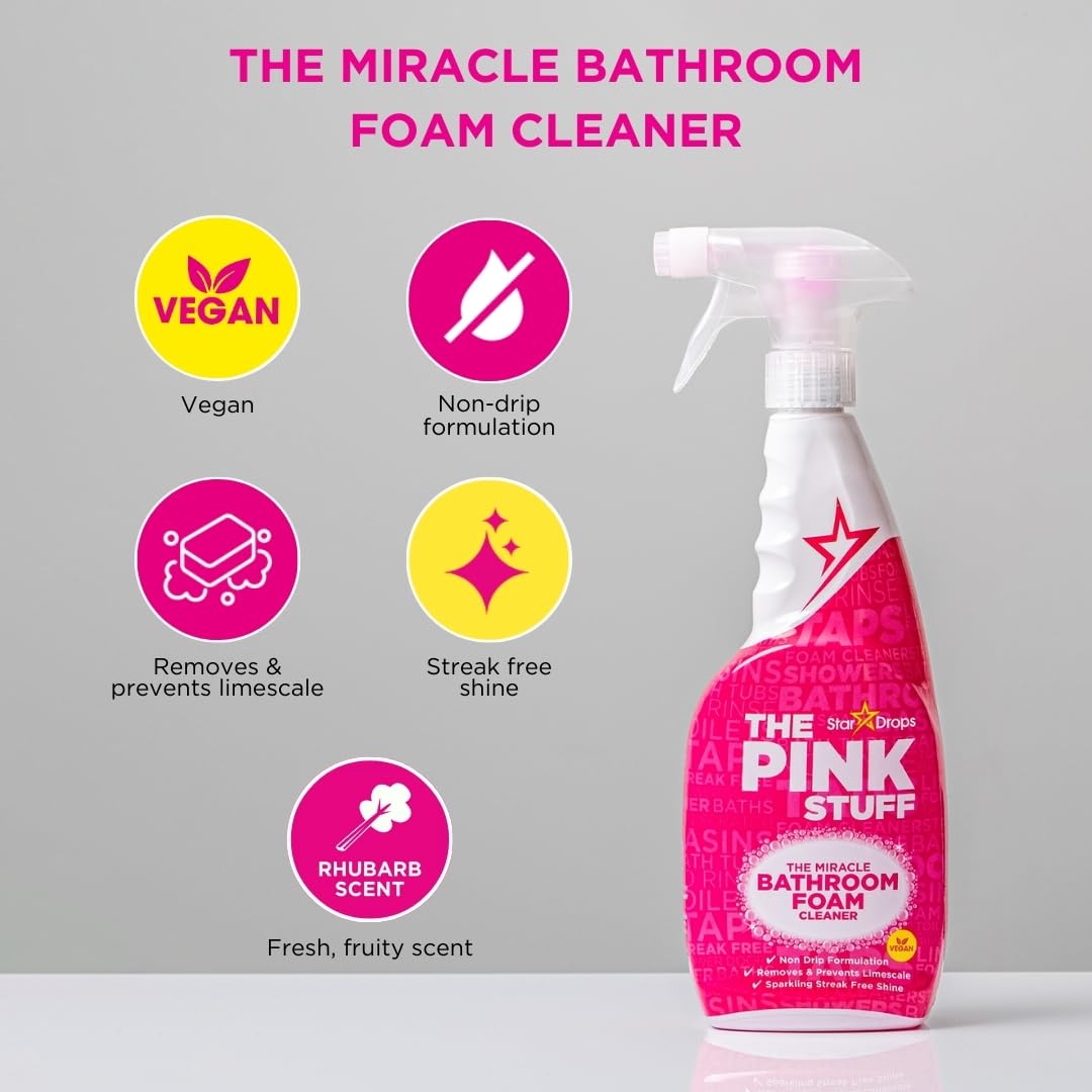 Foto 4 | Paquete De Limpieza Stardrops The Pink Stuff Con Pasta Limpiadora - Venta Internacional.