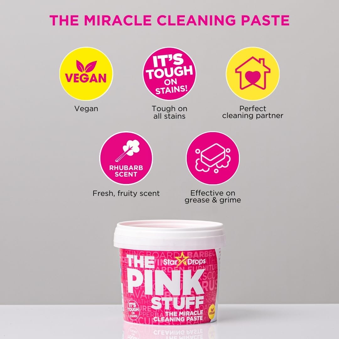 Foto 5 | Paquete De Limpieza Stardrops The Pink Stuff Con Pasta Limpiadora - Venta Internacional.
