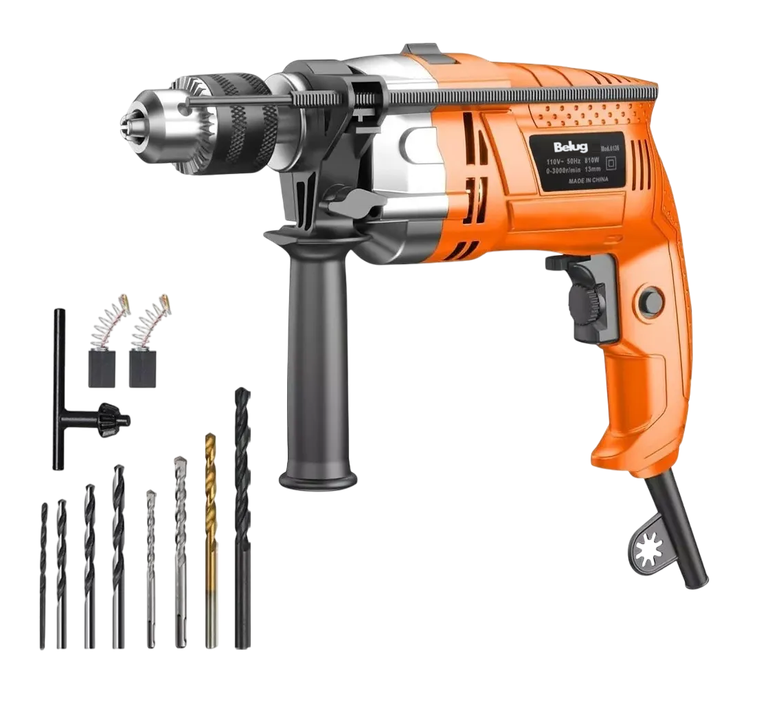 Foto 1 | Taladro Atornillador Eléctrico De 13mm 810w Color Naranja