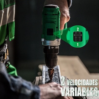 Foto 3 | Taladro Atornillador Lab.g De 20v C/ Estuche Verde