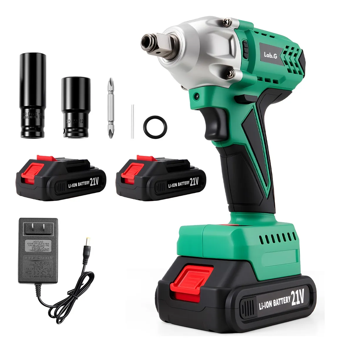 Foto 2 pulgar | Pistola De Impacto Inalámbrica Llave Eléctrica Taladro 2pilas Veede