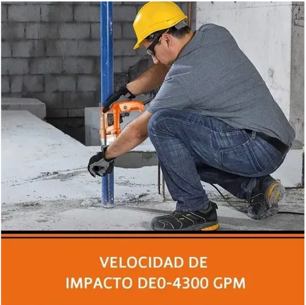 Foto 4 | Taladro Atornillador Eléctrico De 13mm 810w Herramientas  Naranja