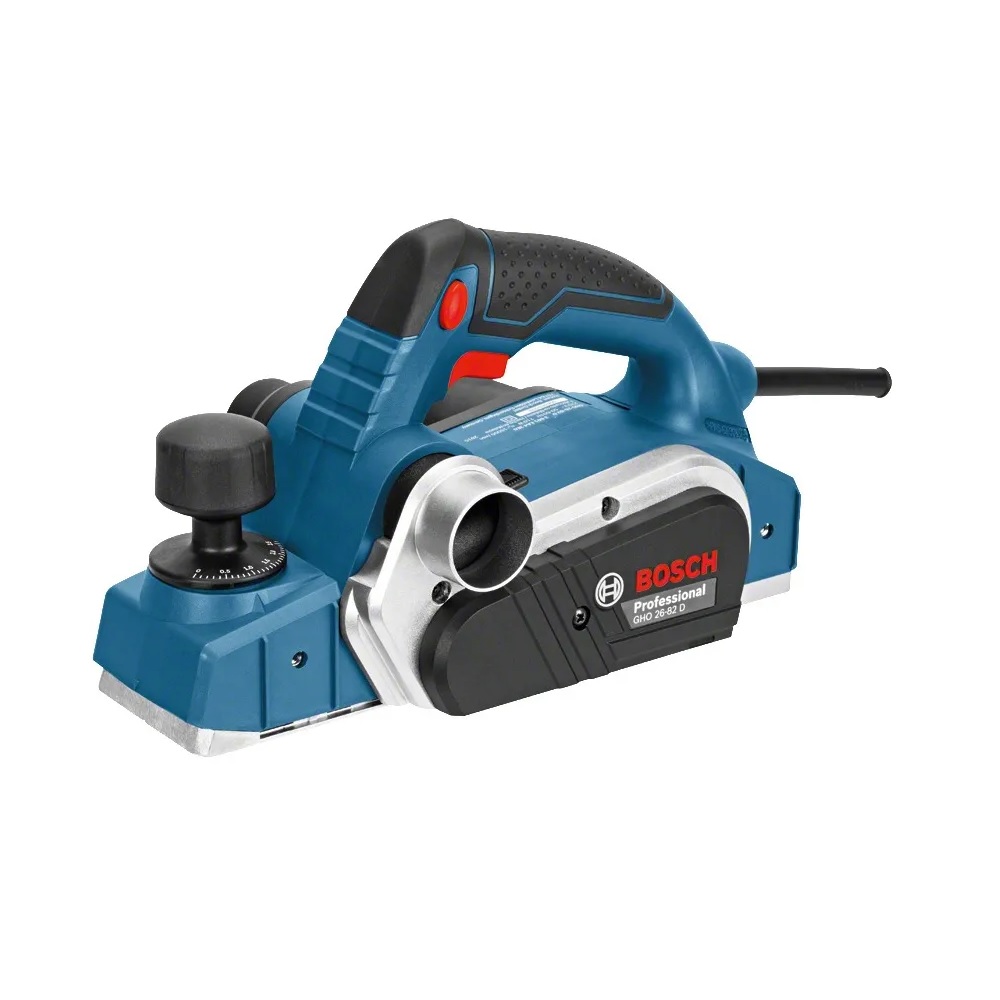 Cepilladora Eléctrica de Mano Bosch Professional Gho 26-82 D 82mm 110v color Azul