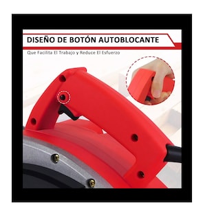 Foto 2 | Cepilladora Eléctrica para Madera Cepillo Profesional 82 mm Rojo