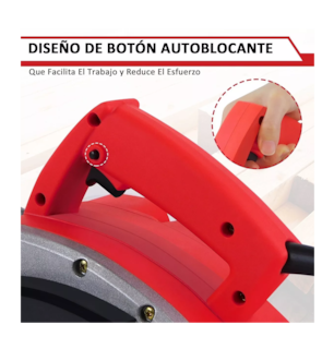 Foto 4 | Cepilladora Eléctrica Para Madera Cepillo Profesional 82mm Rojo