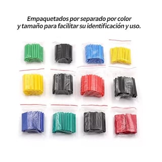 Foto 3 | Mini Pistola De Calor 300w+530 Tubos Termorretráctiles Eo Safe Imports Esi-14333 Amarillo