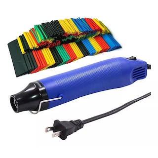 Foto 1 | Mini Pistola De Calor 300w+530 Tubos Termorretráctiles Eo Safe Imports Esi-14332 Azul