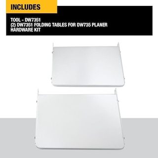 Foto 3 | Accesorio De Mesa Plegable Para Cepilladora Dewalt Dw735 Dw7351 - Venta Internacional.